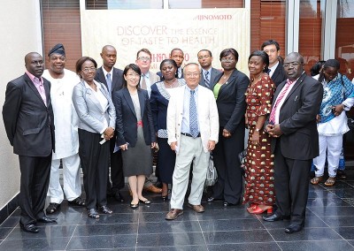Group photograph with Top Government officials- NAFDAC, SON, CPC & Social Dev. Secretariat